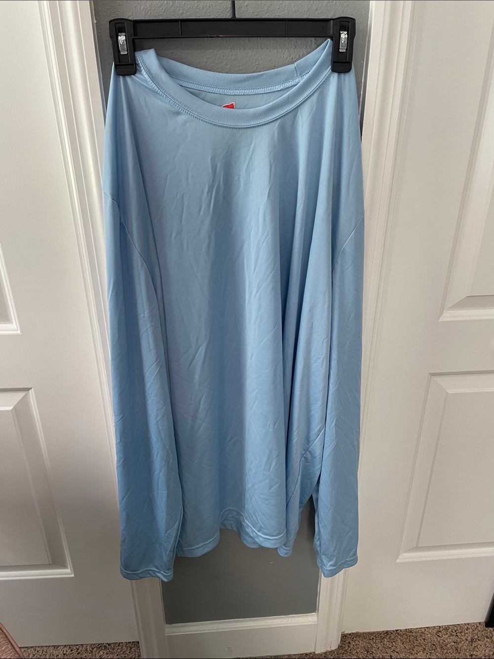 Hanes Cool Dri Light Blue Athletic Tee